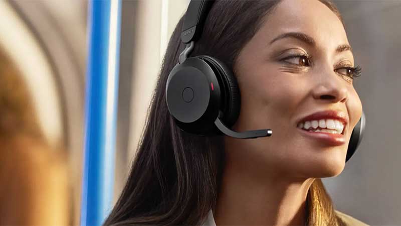 Jabra Evolve2 75 Link380A MS Stereo Black - Phone headset Jabra Evolve2 75 Link380A MS Stereo Black - Phone headset